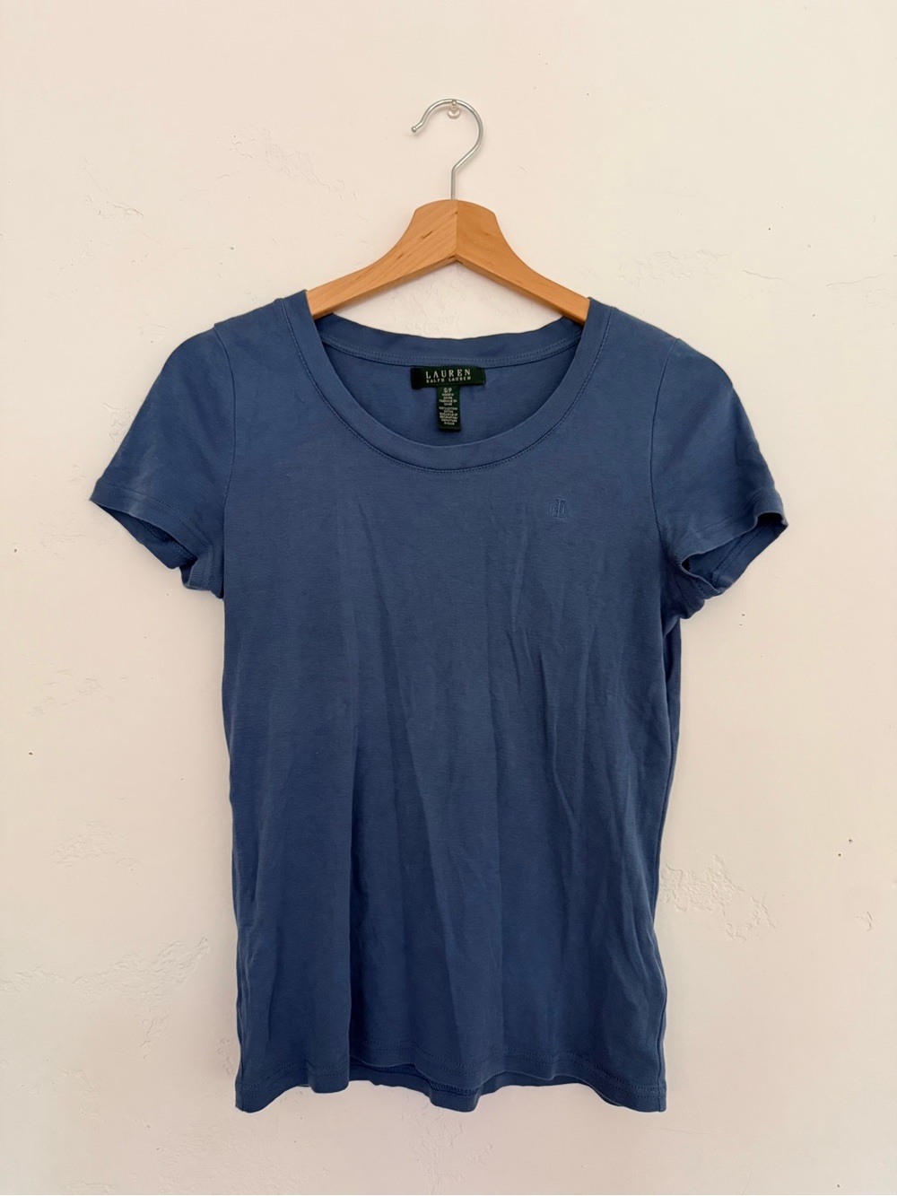 Lauren Ralph Lauren Indigo Short-Sleeve Crewneck Tee